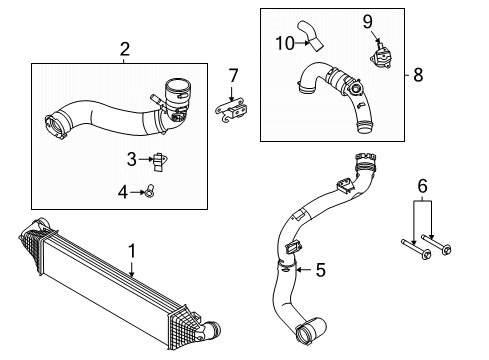 2022 Lincoln Corsair Intercooler Diagram 2