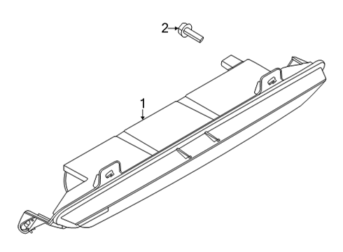 2022 Ford Mustang Mach-E LAMP ASY Diagram for LJ8Z-15500-A