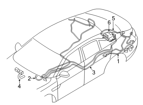 2019 Ford Police Interceptor Sedan Electrical Components Diagram 5