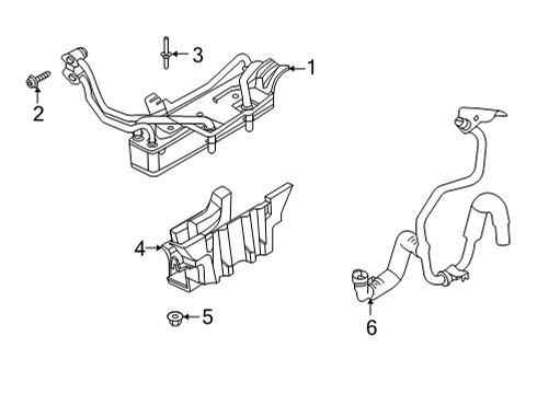 2020 Ford F-350 Super Duty Trans Oil Cooler Diagram 3