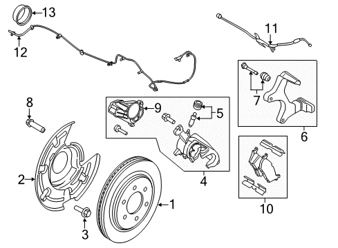 2020 Ford F-150 Anti-Lock Brakes Diagram 7