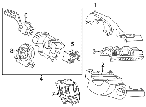 2023 Ford Maverick Switches Diagram 4