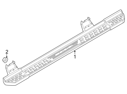 2023 Ford F-150 Running Board Diagram 10