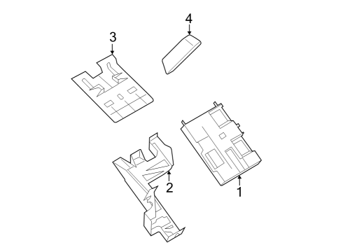 2022 Ford E-Transit Anti-Theft Components Diagram