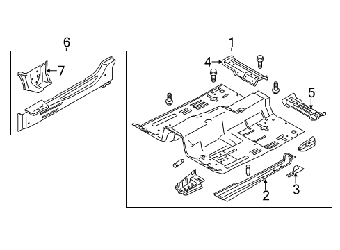 2020 Ford Mustang Floor Diagram 2