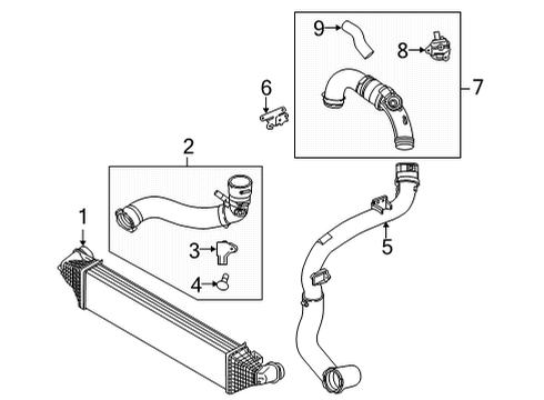 2023 Ford Bronco Sport Intercooler Diagram 2