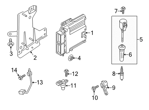 2020 Ford Police Responder Hybrid Ignition System Diagram