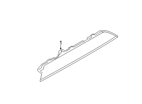 2022 Ford Transit 250 High Mount Lamps Diagram 1