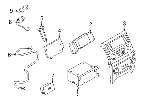 2020 Ford Ranger Sound System Diagram 1