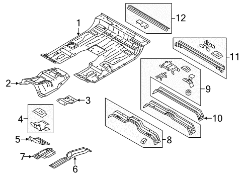 2020 Ford F-150 Floor Diagram 5