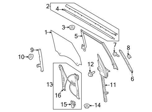 2023 Ford Bronco Rear Door Diagram 2