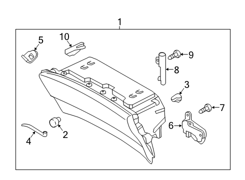 2021 Lincoln Nautilus Glove Box Diagram 2