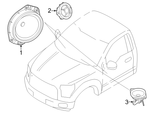 2023 Ford F-350 Super Duty Sound System Diagram 4