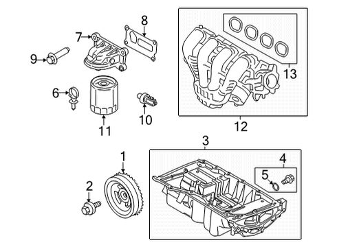 2023 Ford Maverick Senders Diagram 2