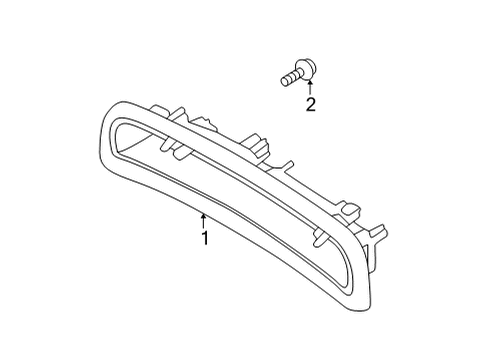 2021 Ford Bronco High Mount Lamps Diagram