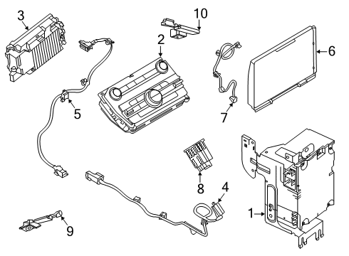 2021 Lincoln Aviator Sound System Diagram 4