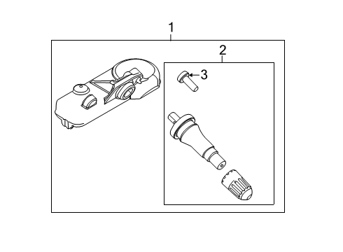 2020 Lincoln Corsair Tire Pressure Monitoring Diagram