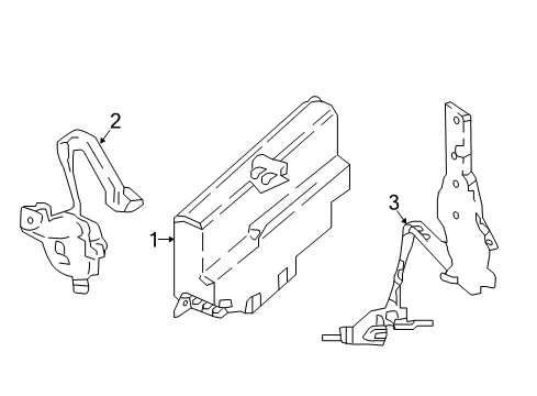 2023 Ford Expedition Auto Leveling Components Diagram