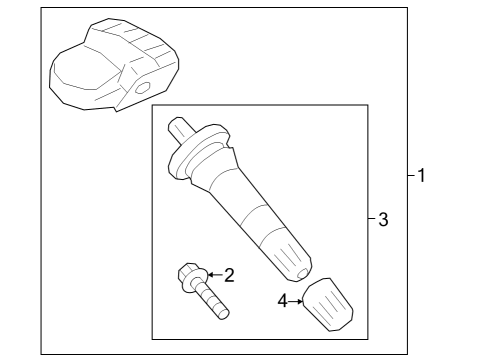 2023 Ford Bronco Tire Pressure Monitoring Diagram