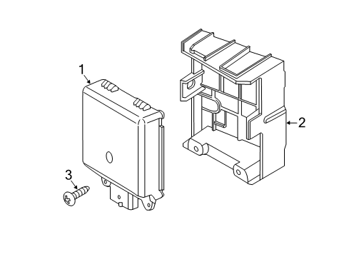 1999 Ford Ranger Bracket Diagram for GB5Z-14D189-C