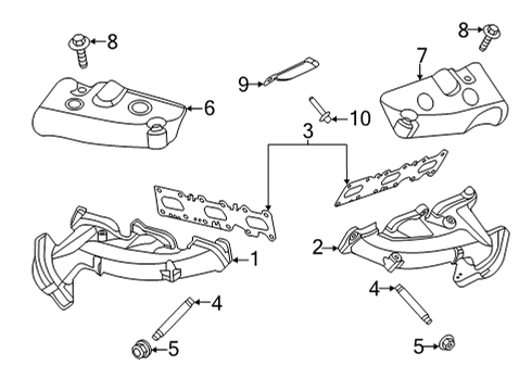 2023 Ford Transit Exhaust Manifold Diagram 1