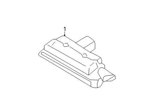 2022 Ford Mustang License Lamps Diagram