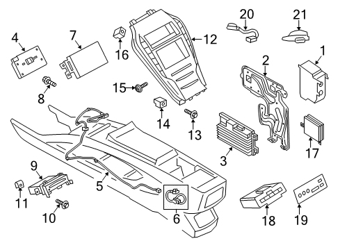 2020 Lincoln MKZ Sound System Diagram 2