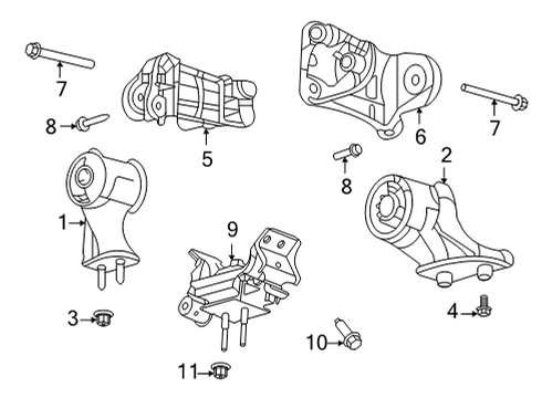 2021 Ford Bronco Automatic Transmission Diagram 2