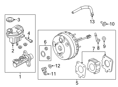 2019 Ford Police Interceptor Utility Dash Panel Components Diagram