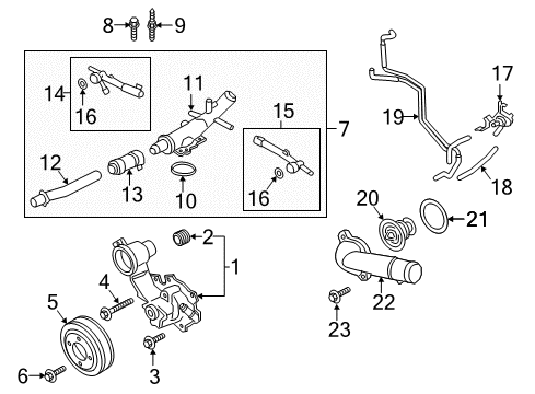 2020 Lincoln Continental Water Pump Diagram 2