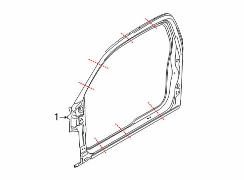 2021 Ford Ranger Aperture Panel Diagram 2