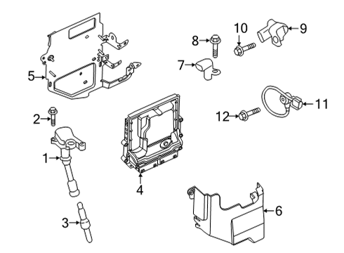 2023 Ford Bronco Sport Ignition System Diagram 1