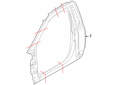 2024 Ford F-350 Super Duty Aperture Panel Diagram 2