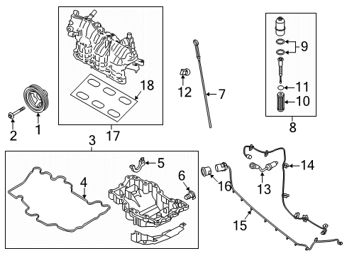 2022 Lincoln Nautilus Senders Diagram 2