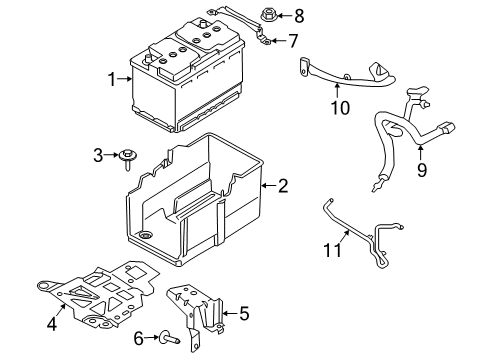 2022 Ford Escape Battery Diagram 2