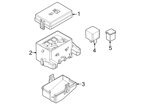 2023 Ford F-150 Lightning Fuse & Relay Diagram 2