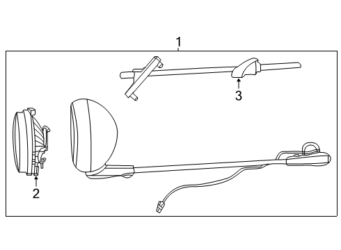 2021 Ford Police Interceptor Utility Electrical Components Diagram