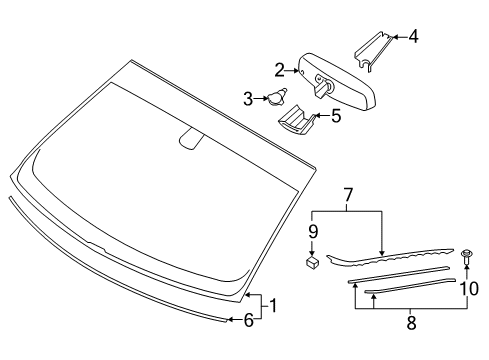 2020 Lincoln Continental Wipers Diagram 2