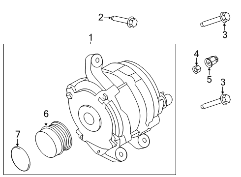 2022 Ford Escape Alternator Diagram 2