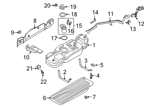 2021 Lincoln Navigator Fuel Supply Diagram 2