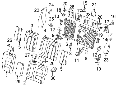 2020 Lincoln Continental Heated Seats Diagram 3