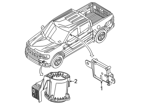 2023 Ford Maverick Electrical Components Diagram 4