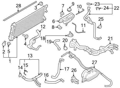 2022 Ford Expedition HOSE ASY Diagram for NL1Z-8260-A