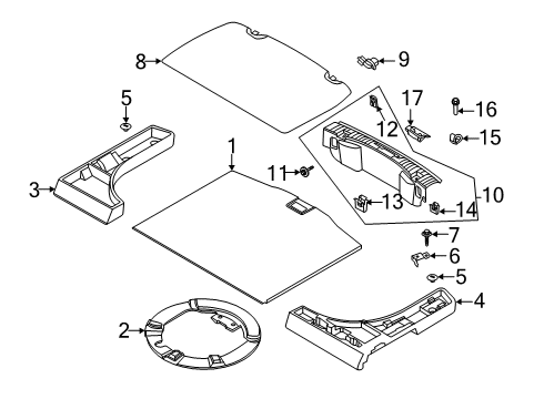 2020 Ford Escape COVER Diagram for LJ6Z-78550A74-AC