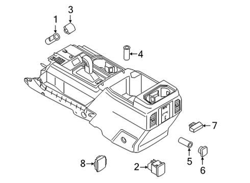 2023 Ford F-150 Heated Seats Diagram 1