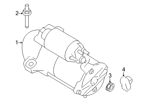 2019 Ford Police Interceptor Utility Starter Diagram 2