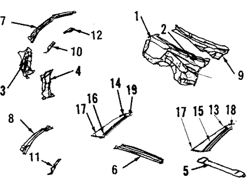 2021 Ford F-250 Super Duty HOSE ASY - RESERVOIR TO PUMP Diagram for LC3Z-3691-A