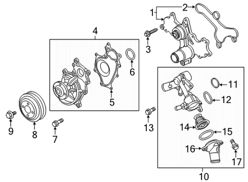 2021 Ford F-150 Water Pump Diagram 7