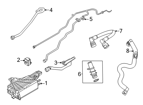 2022 Ford Explorer Emission Components Diagram 2