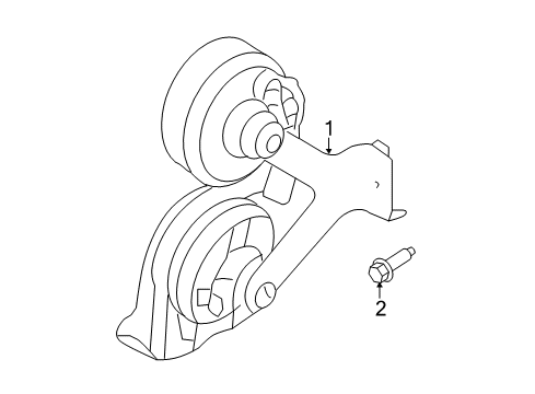 2023 Ford Edge Horn Diagram